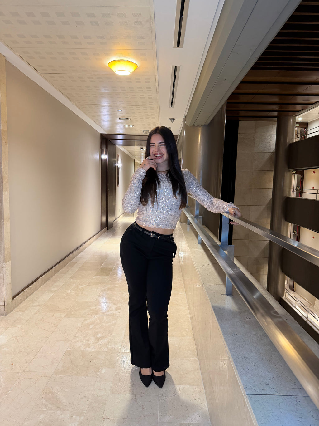 Pantalón milano negro