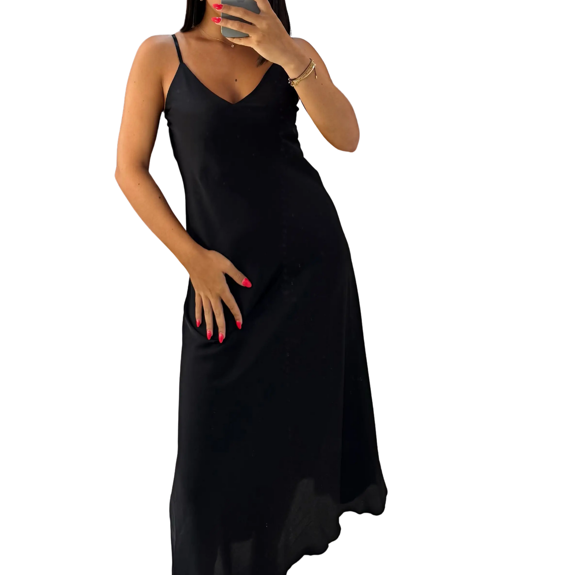 Vestido Gala Negro