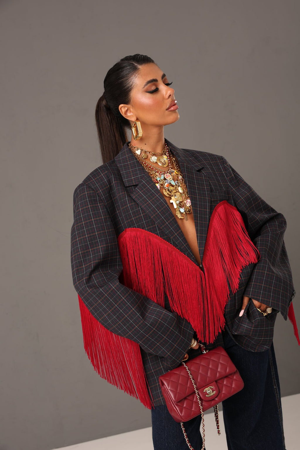 Blazer Amore flecos