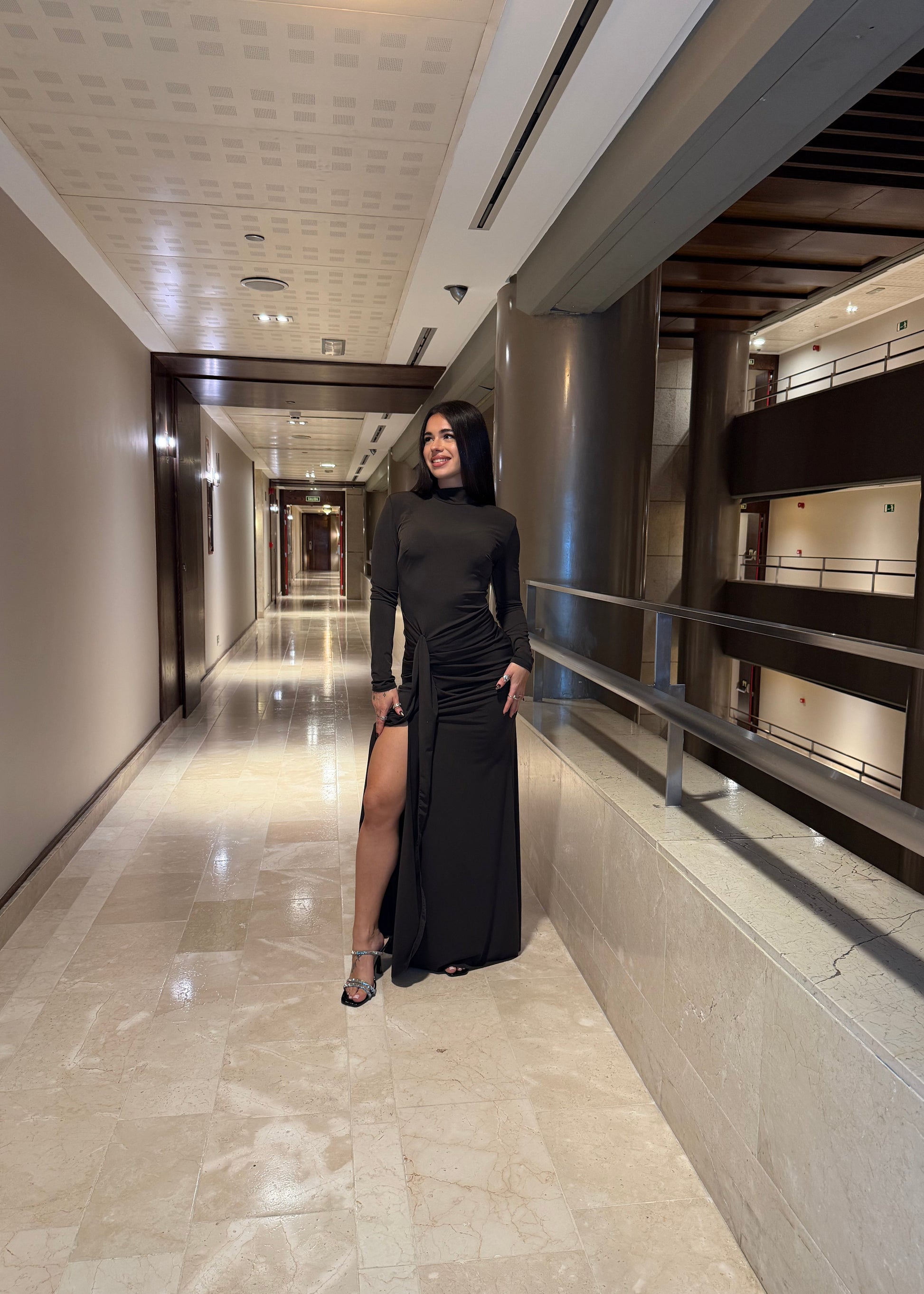 Vestido Selena Marrón