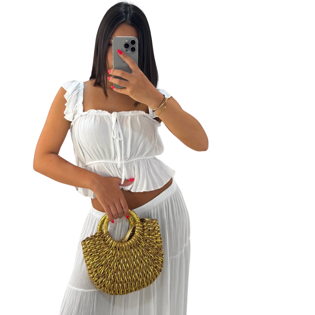 Conjunto Boho Blanco