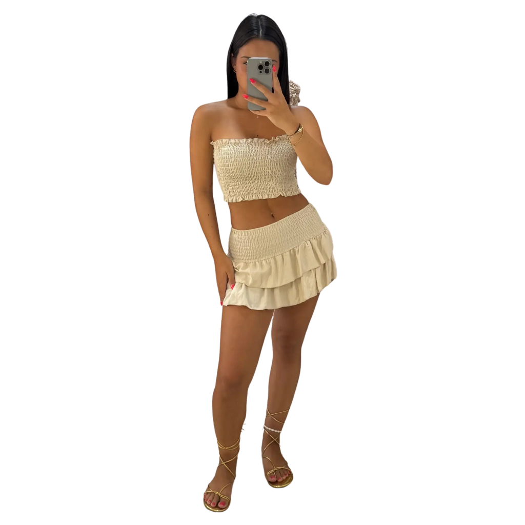 Conjunto Samba Beige