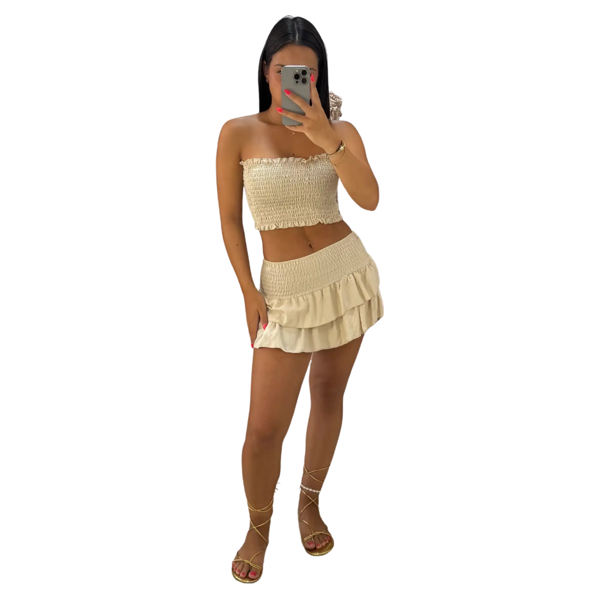 Conjunto Samba Beige
