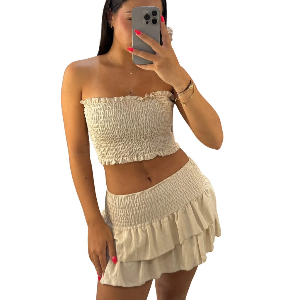 Conjunto Samba Beige