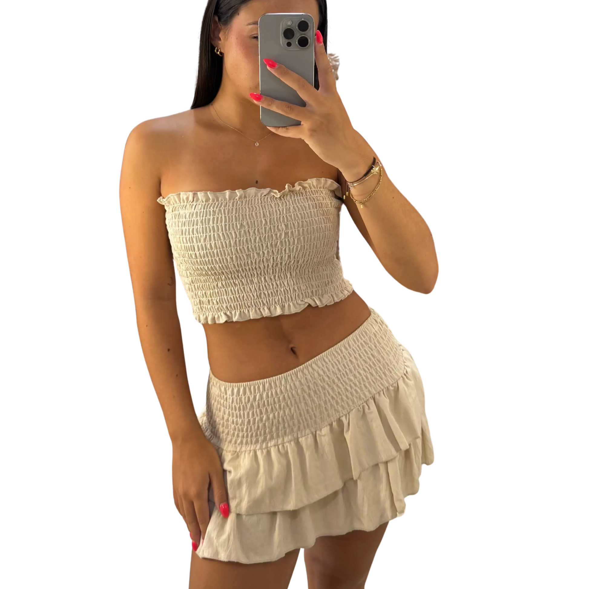 Conjunto Samba Beige