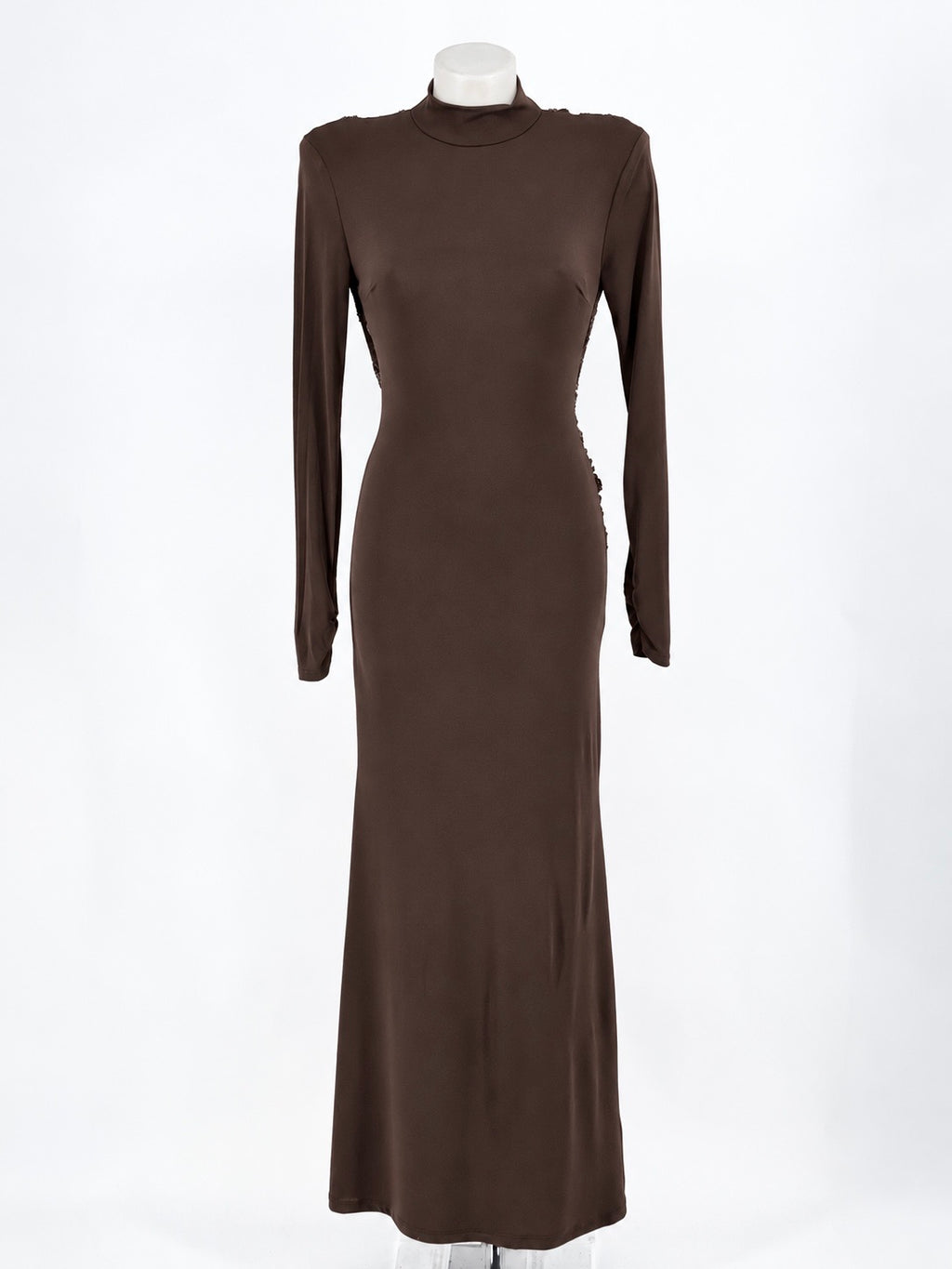 Vestido Crep Escote Espalda
