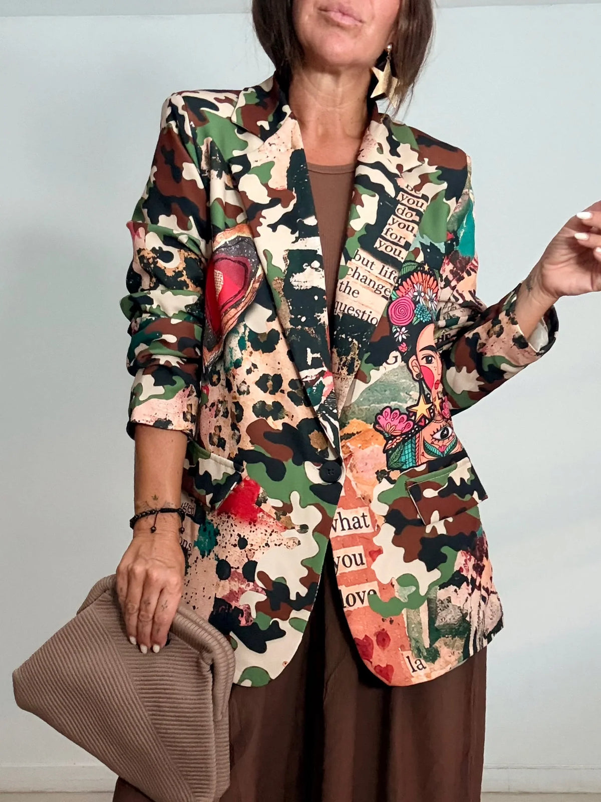Blazer Oversize Kahlo