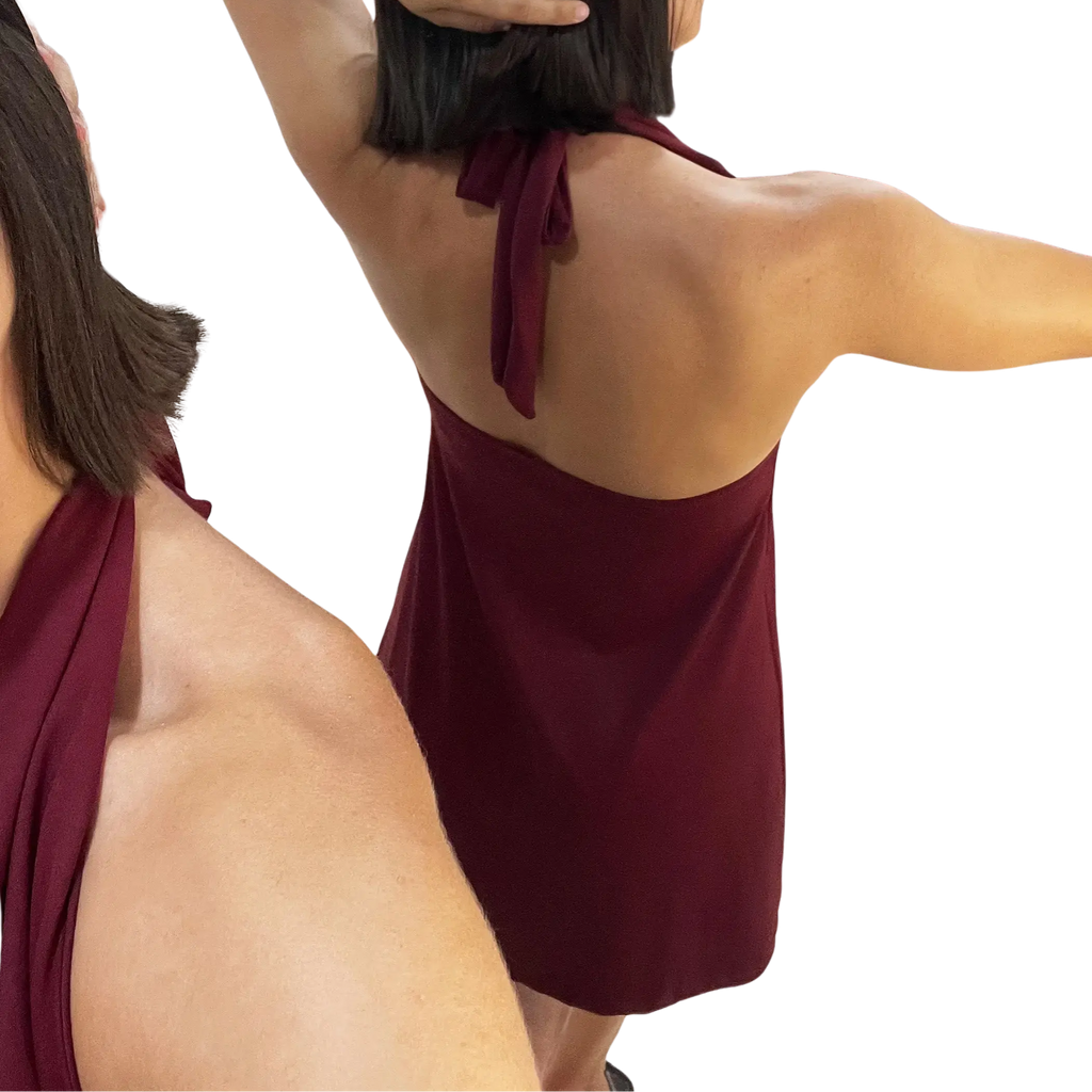 Vestido Mayka Granate