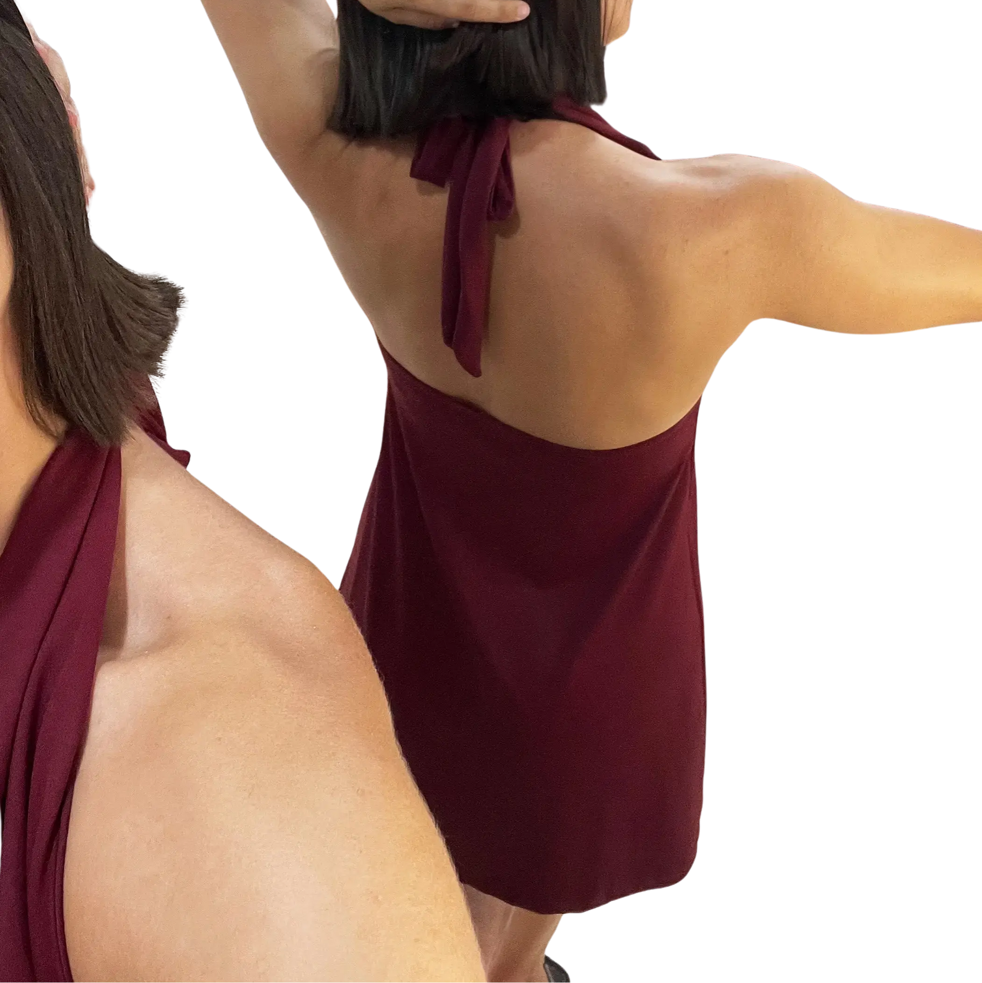Vestido Mayka Granate