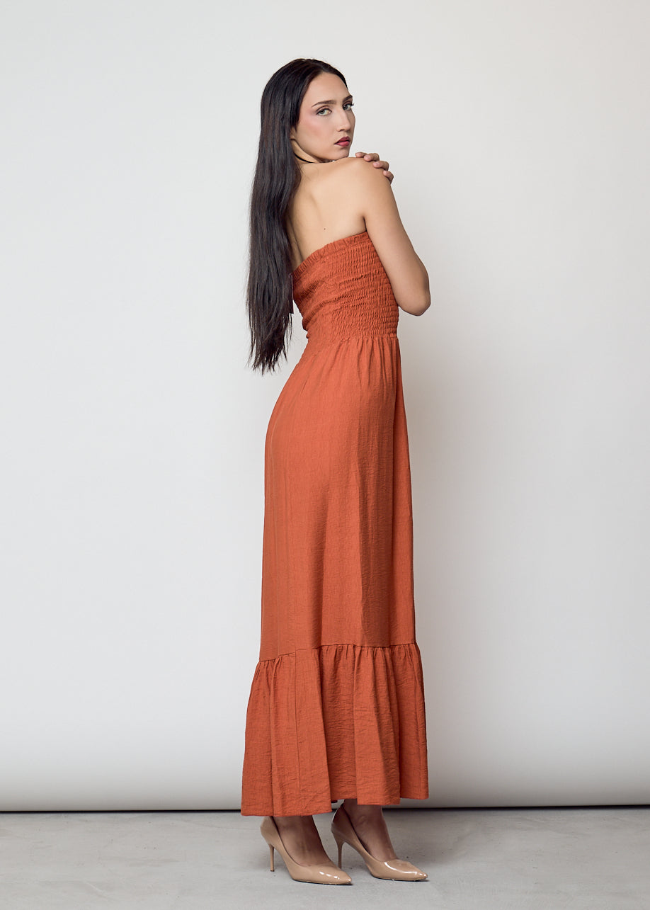 Vestido Cataleya Teja
