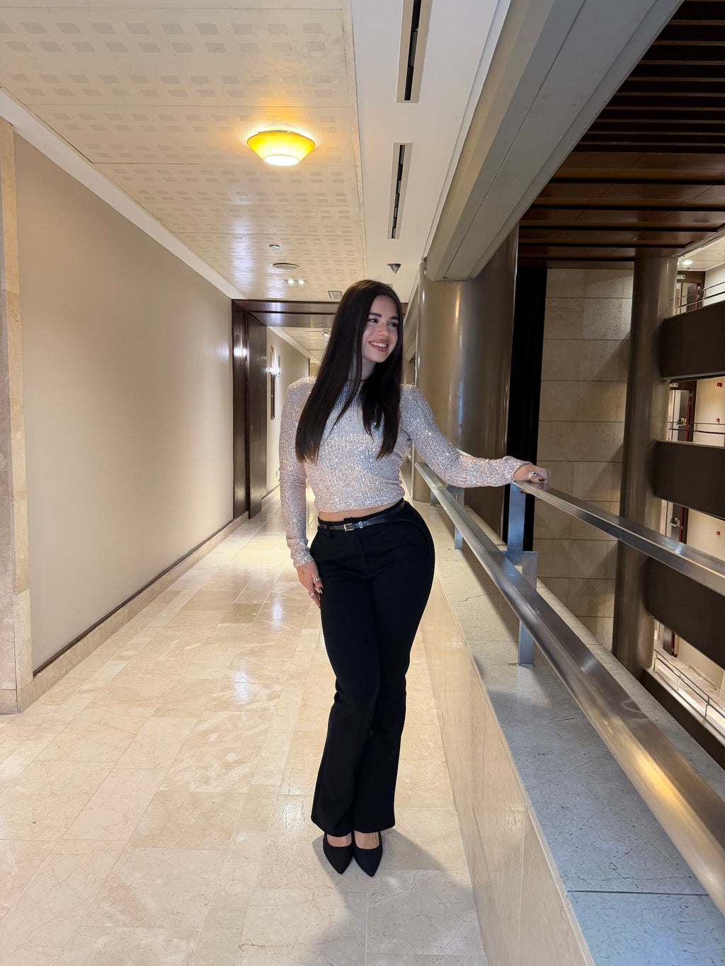 Pantalón milano negro