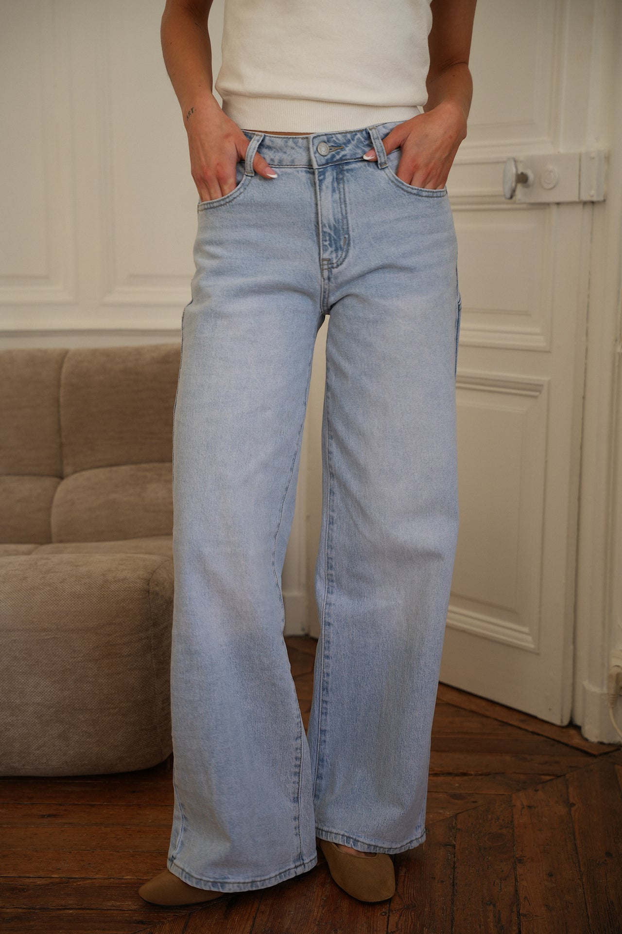 Jeans Estrella Blanca