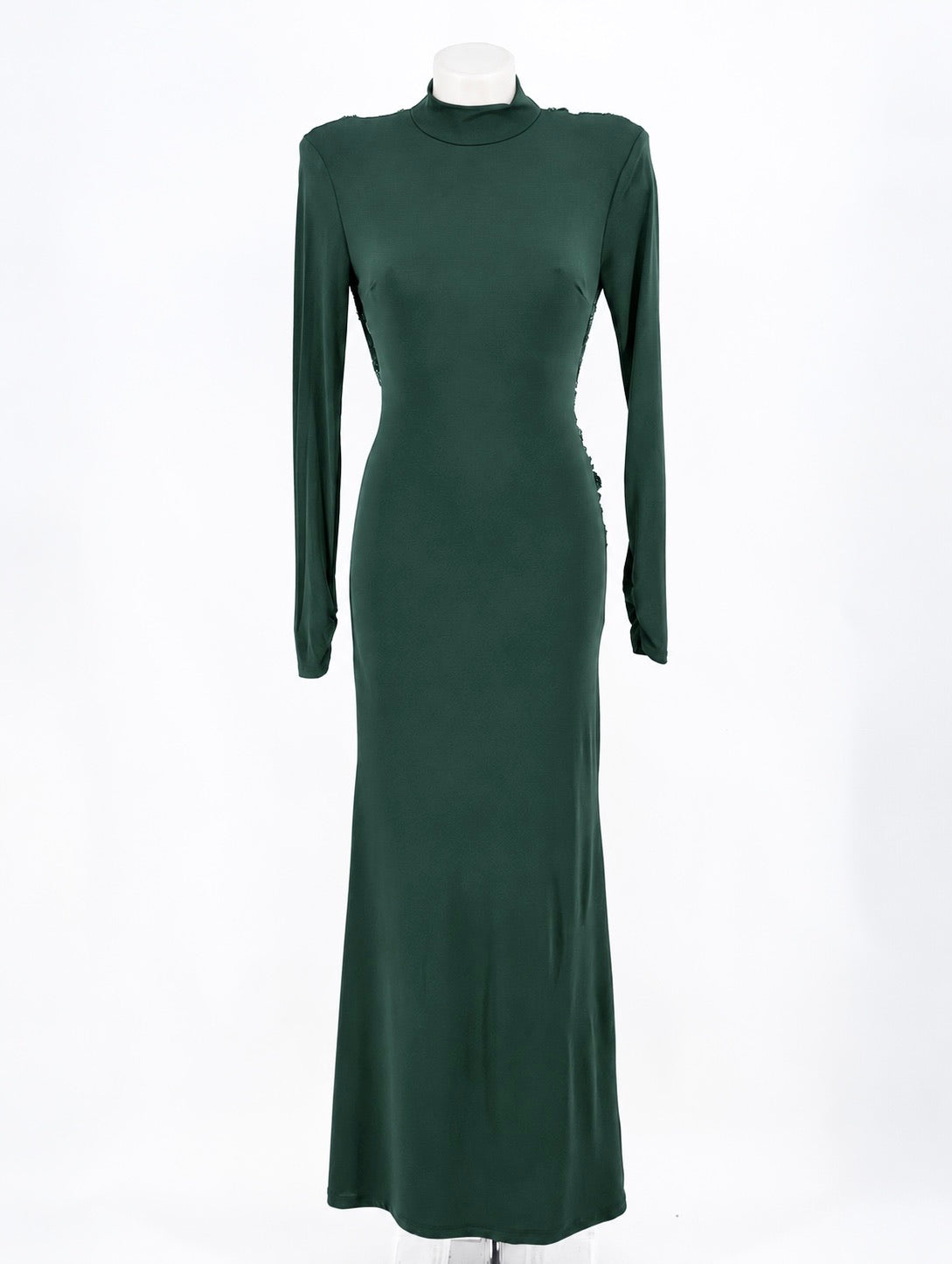 Vestido Crep Escote Espalda