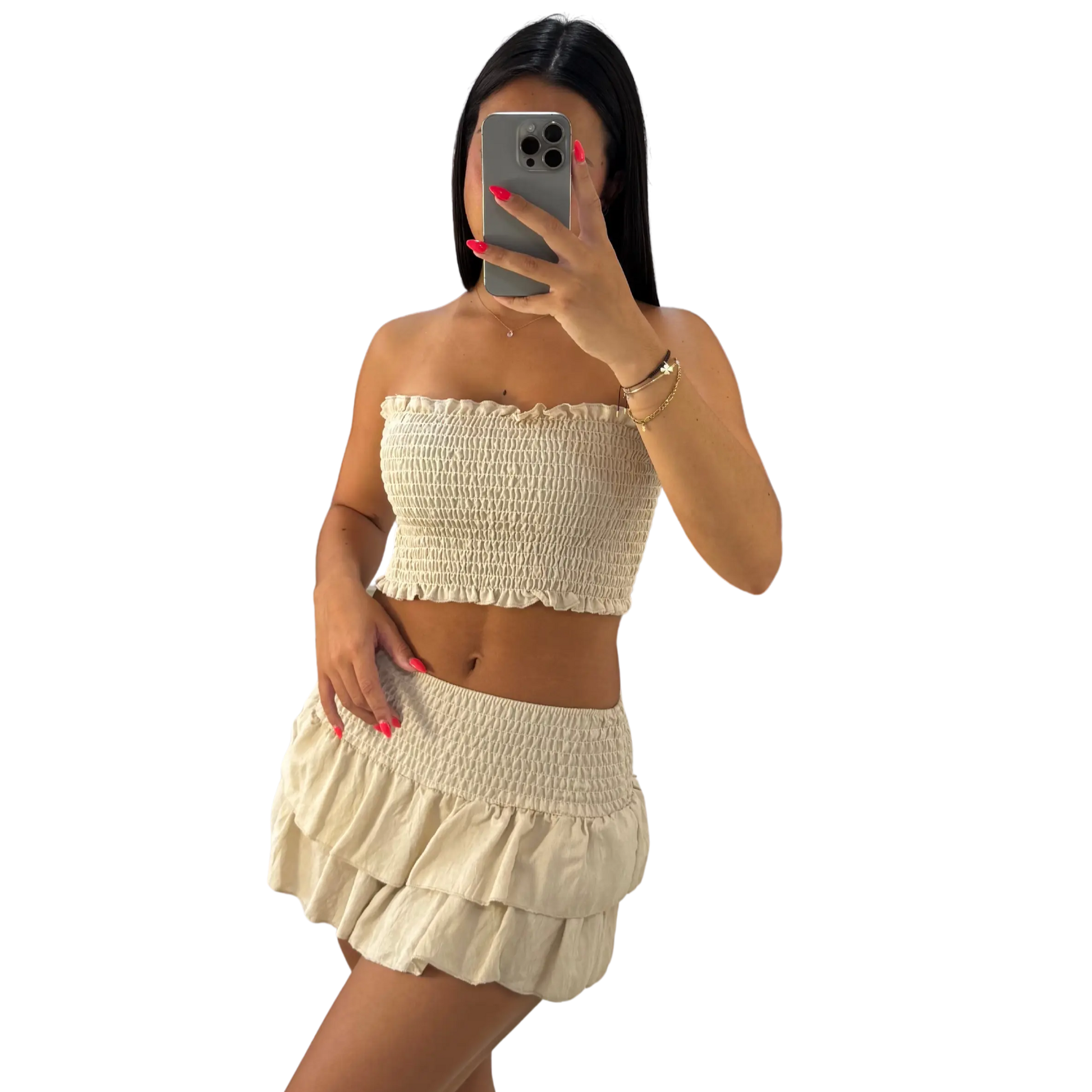 Conjunto Samba Beige