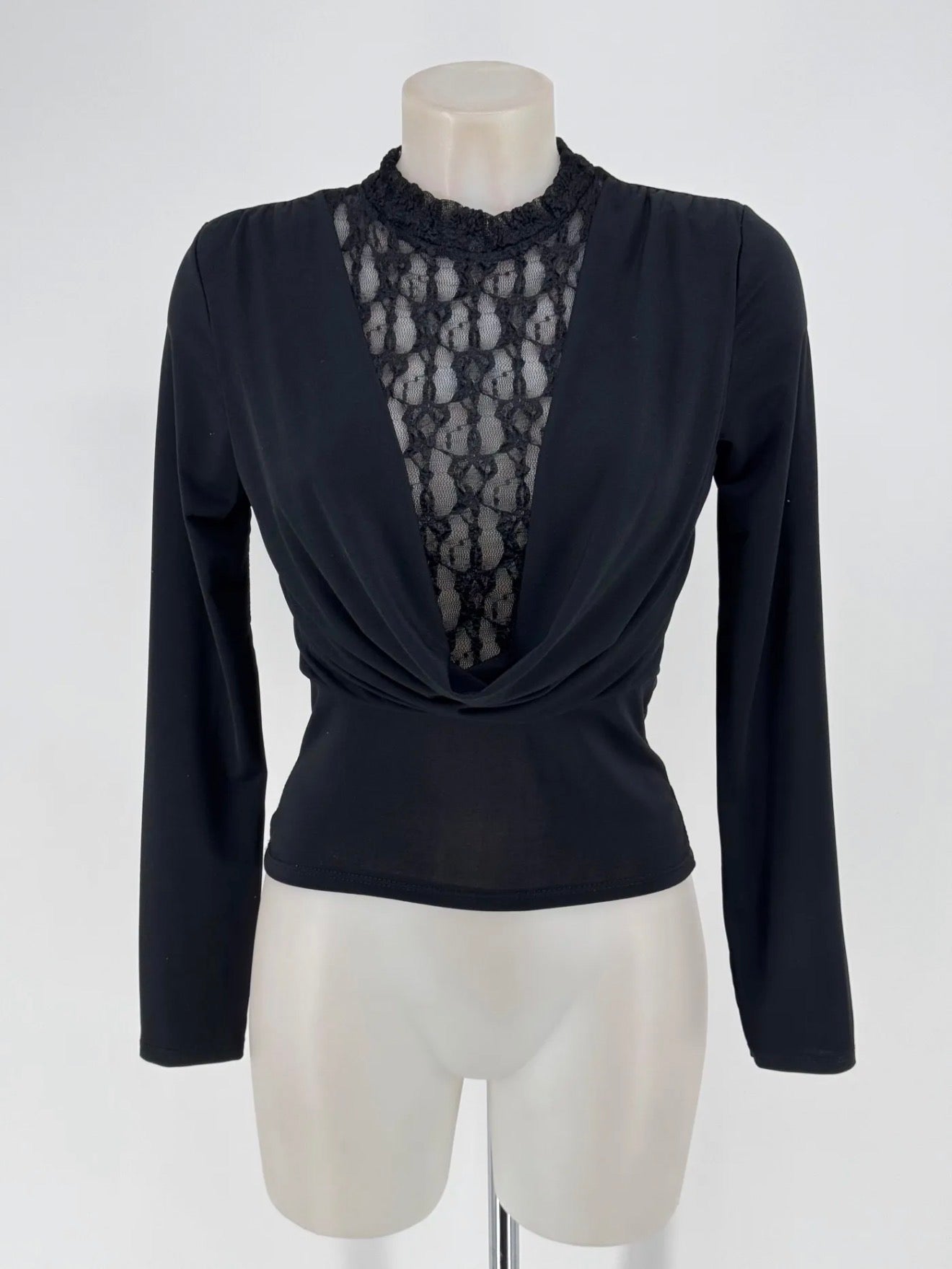 Top Encaje Negro