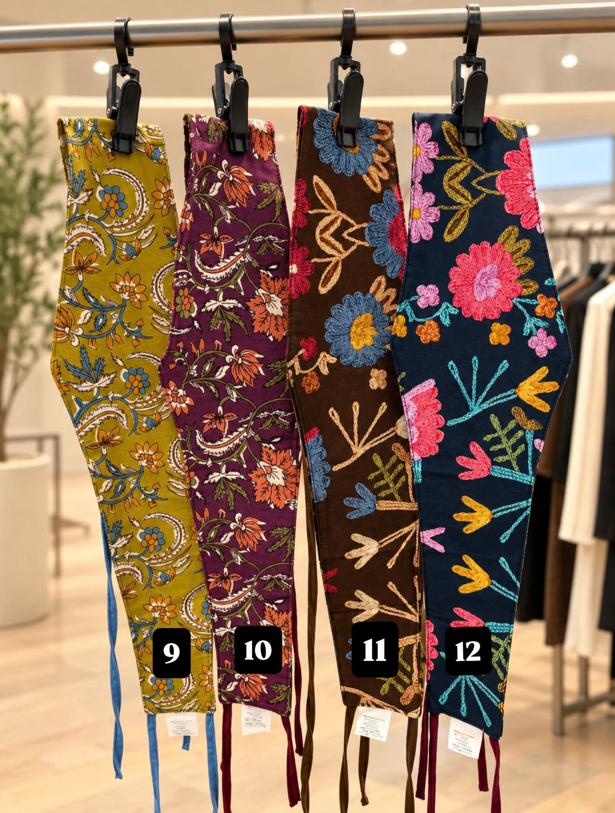 Fajines estampados