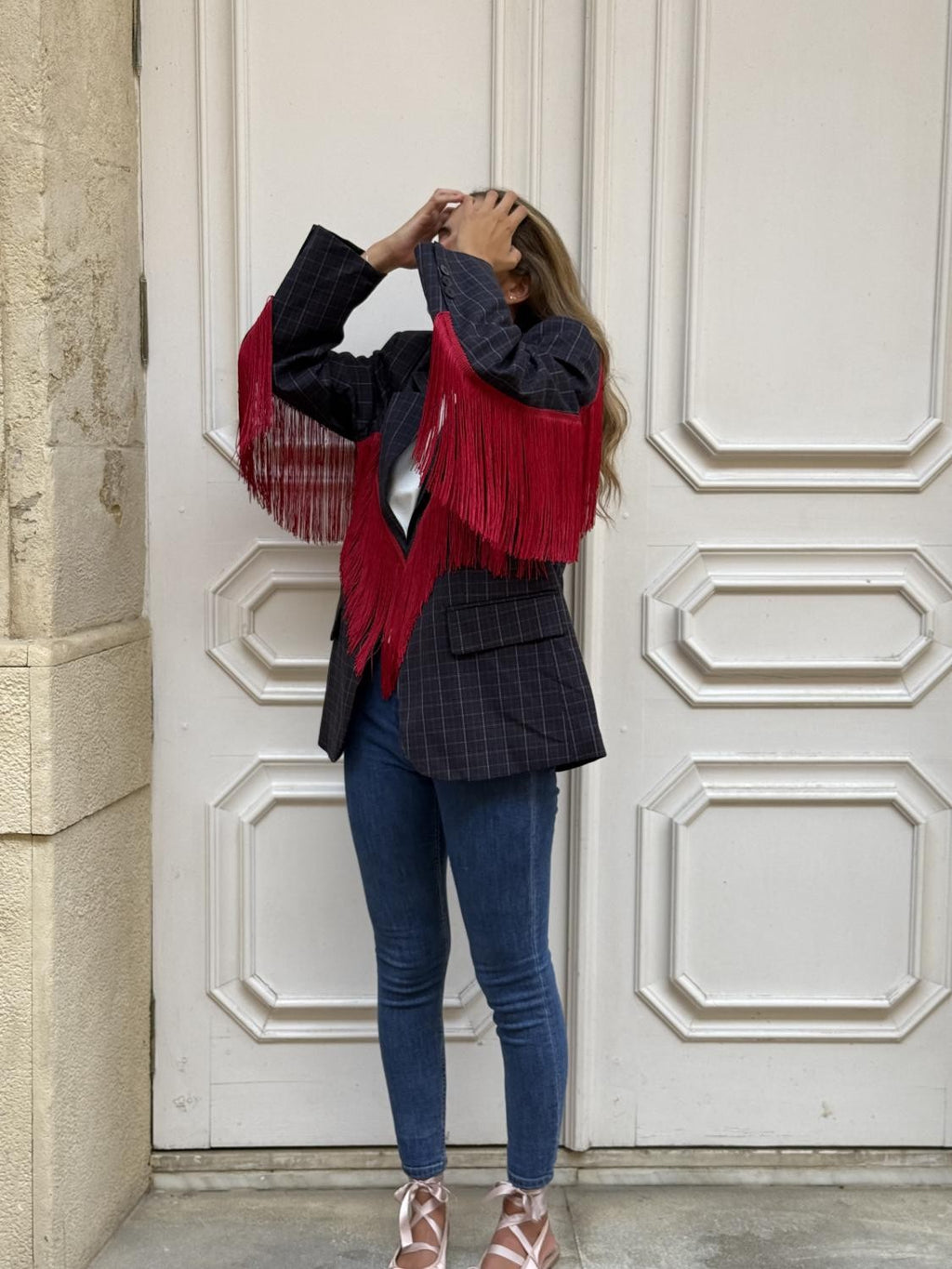 Blazer Amore flecos