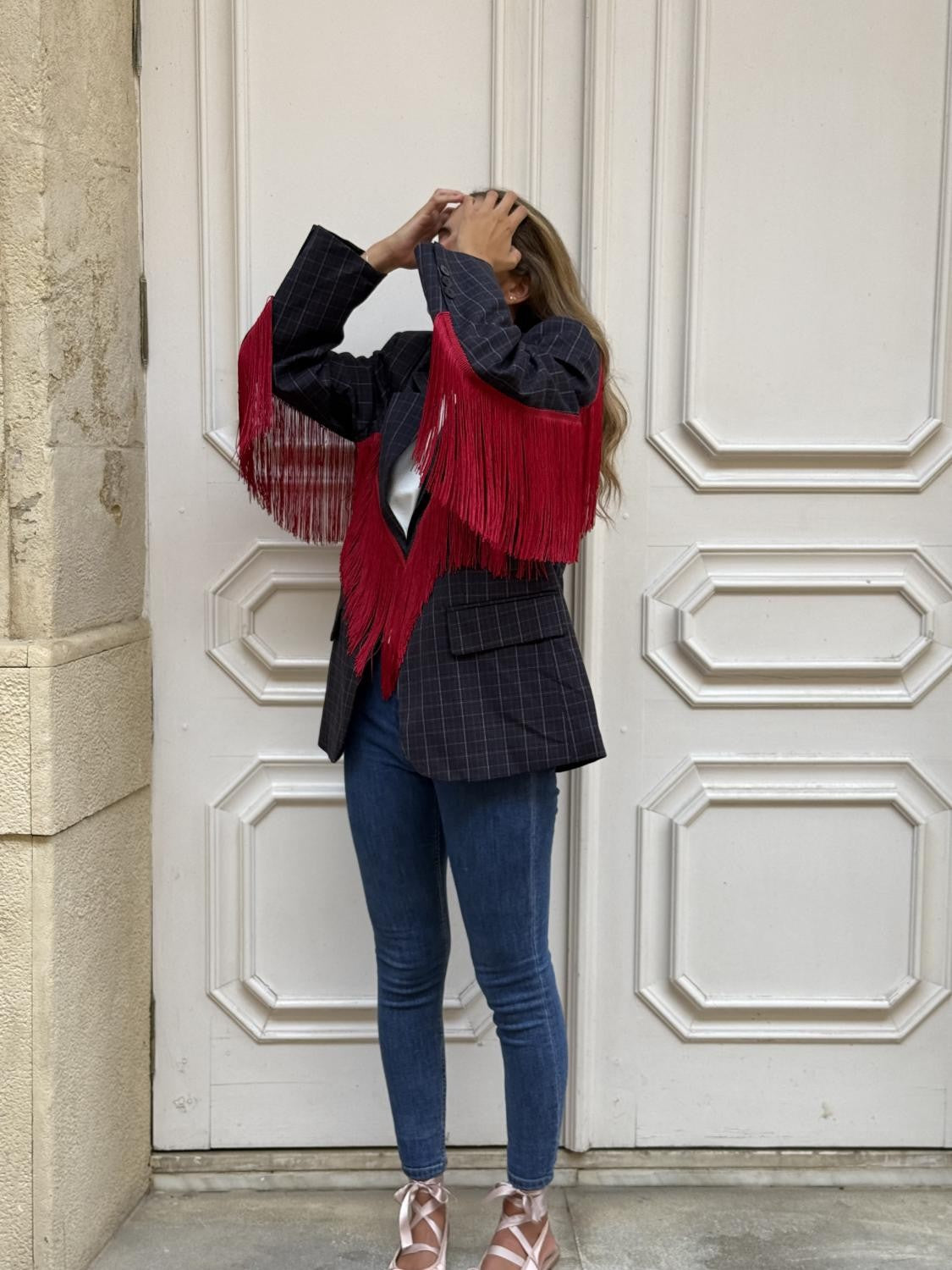 Blazer Amore flecos