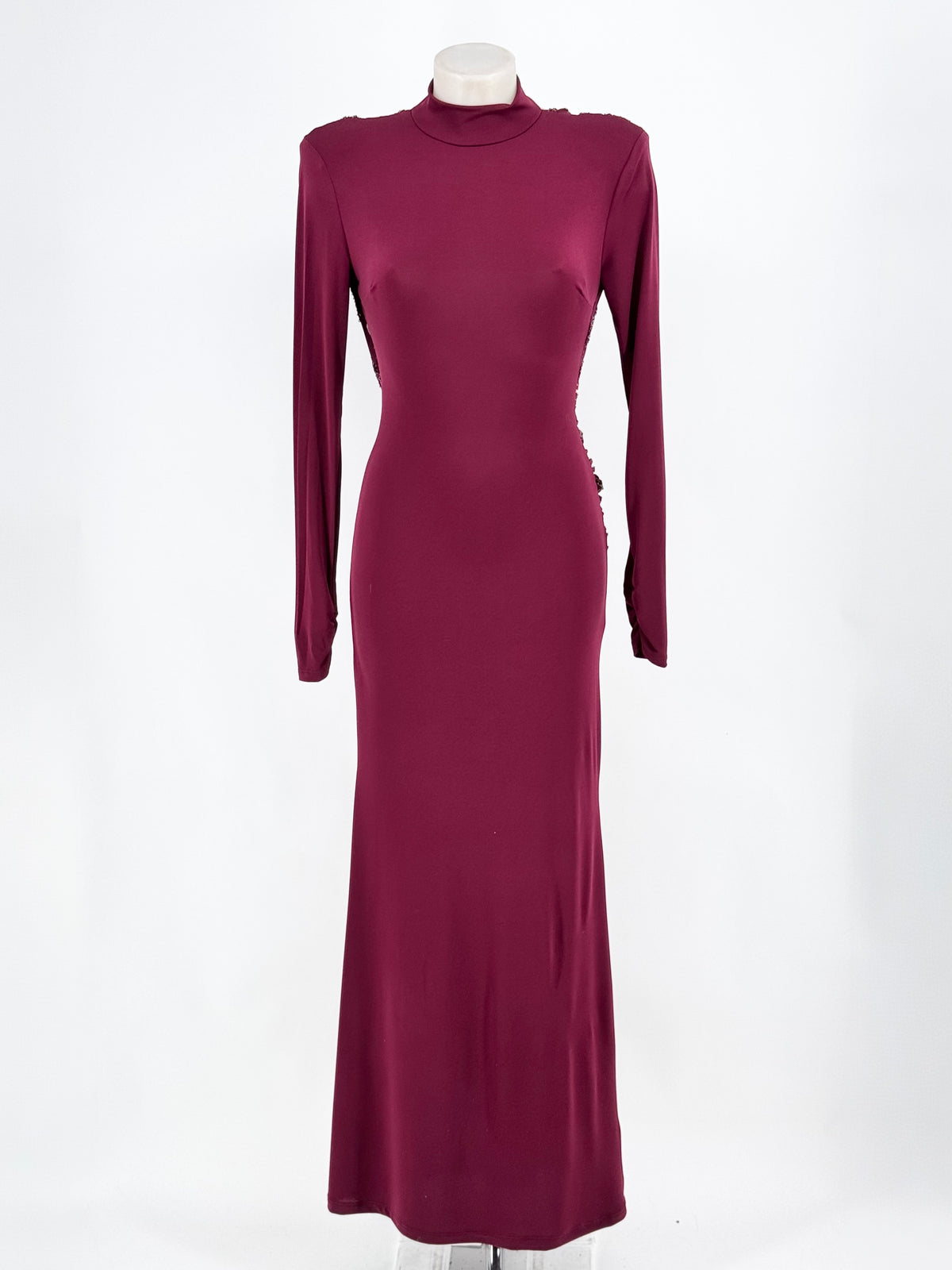 Vestido Crep Escote Espalda