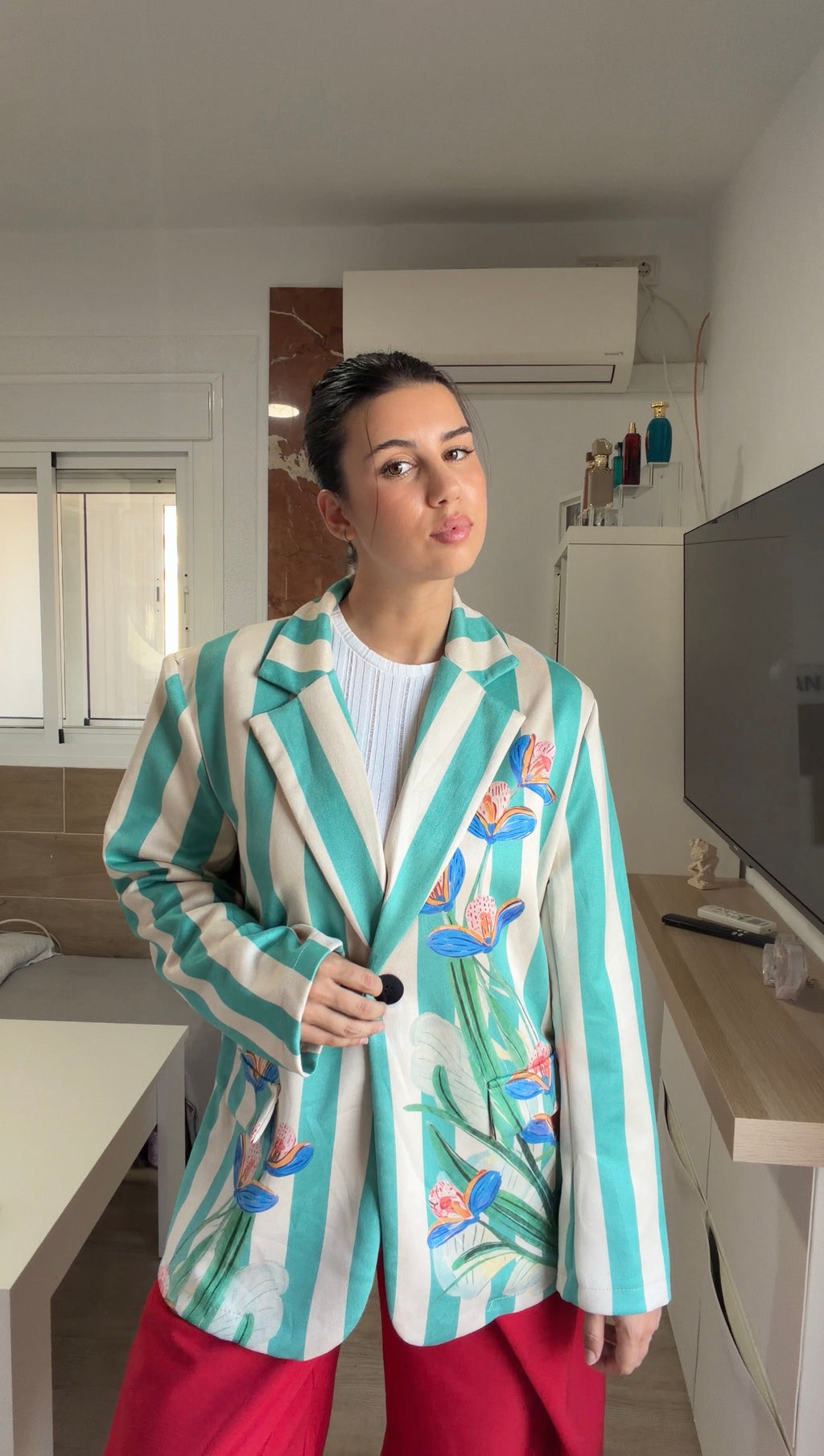 Blazer Antelina Rayas