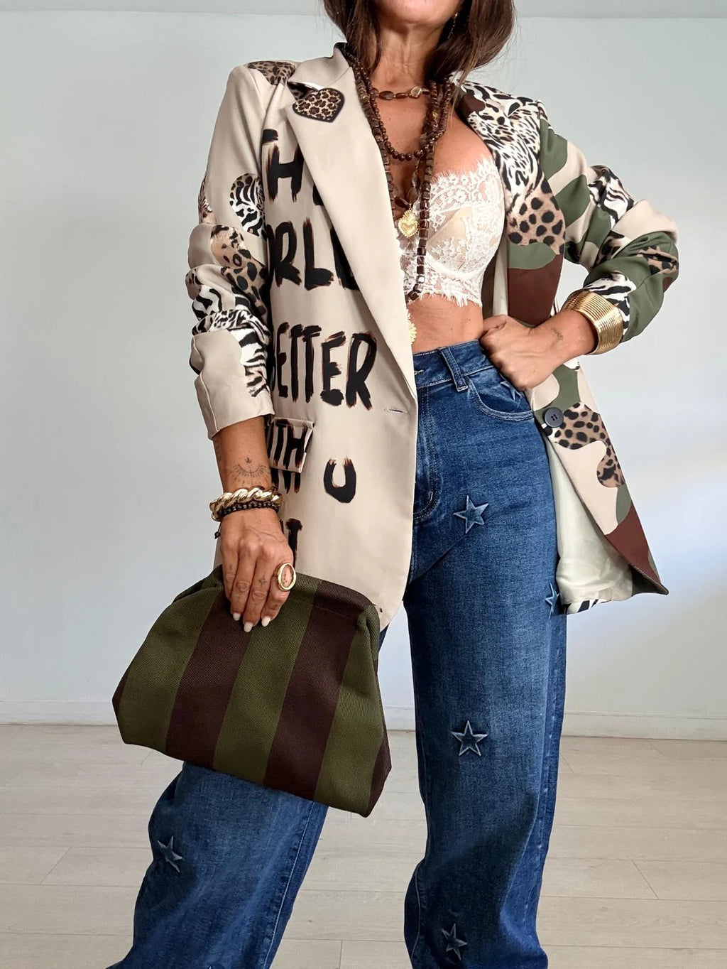 Blazer Oversize Ojo