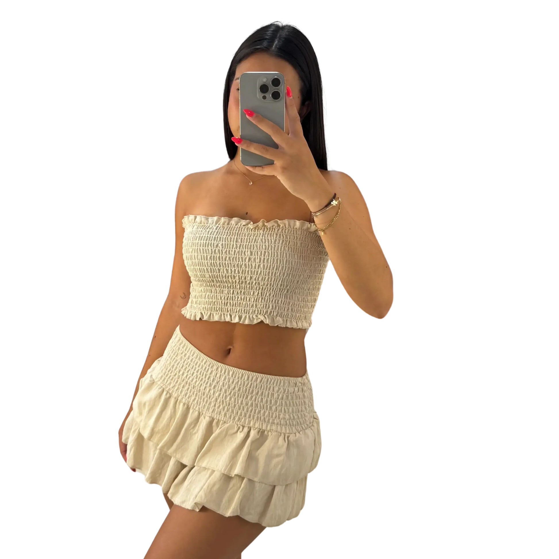 Conjunto Samba Beige