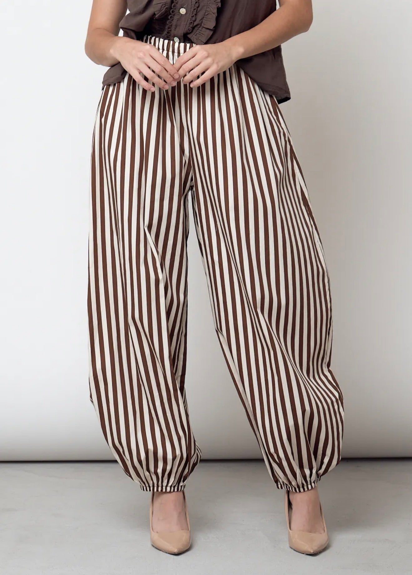 Pantalón Globo Rayas
