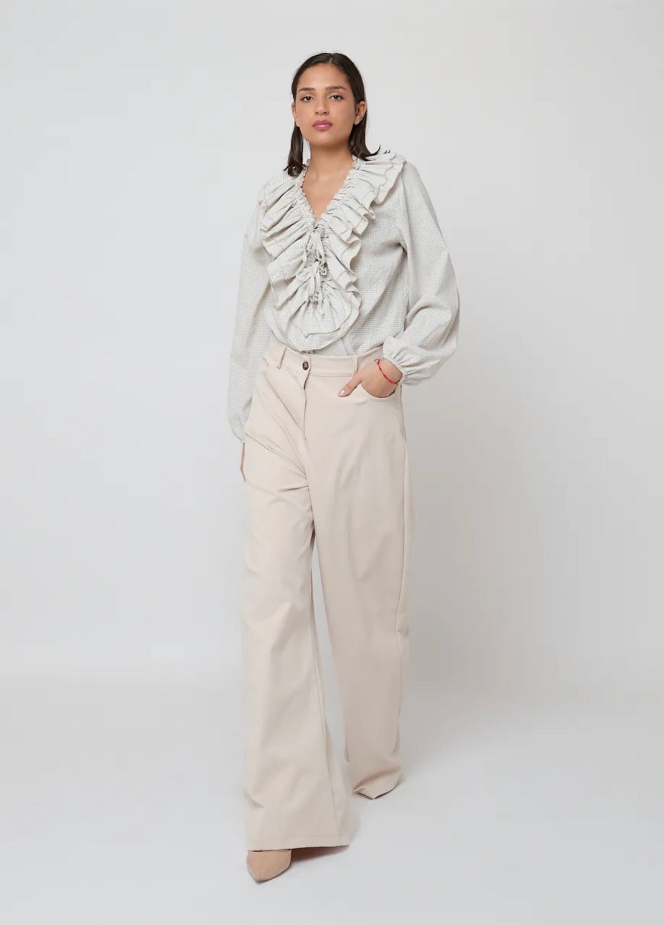 Pantalón corte recto