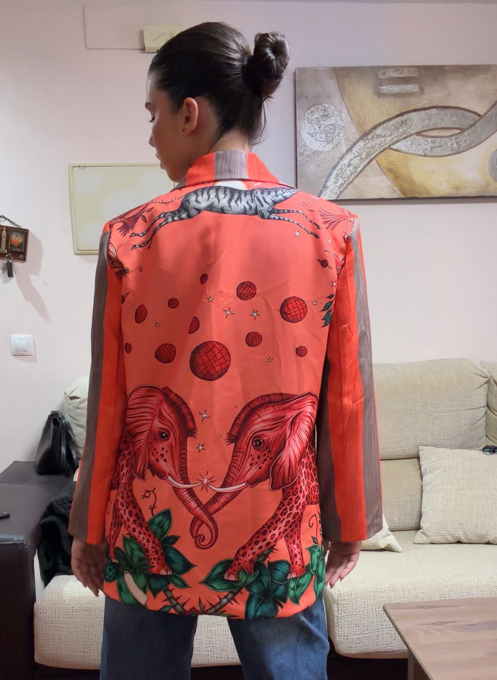 Blazer rayas elefante