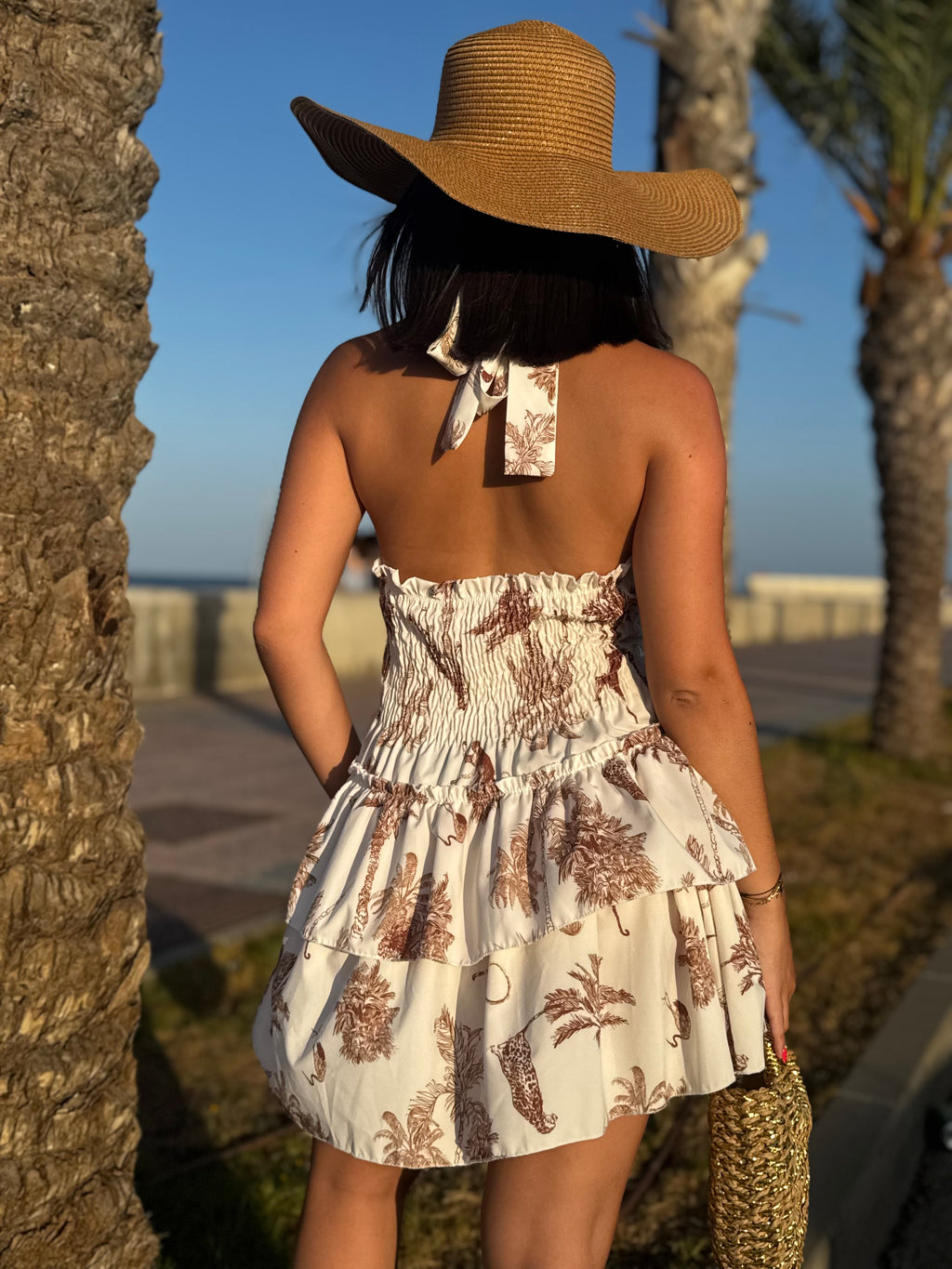 Vestido Santorini Marrón