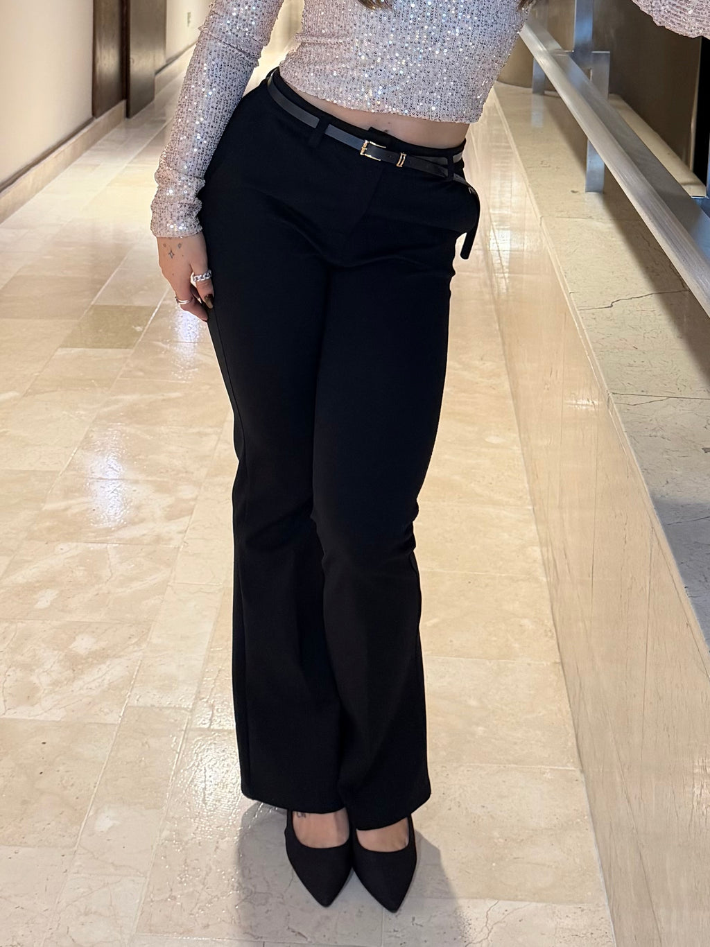 Pantalón milano negro