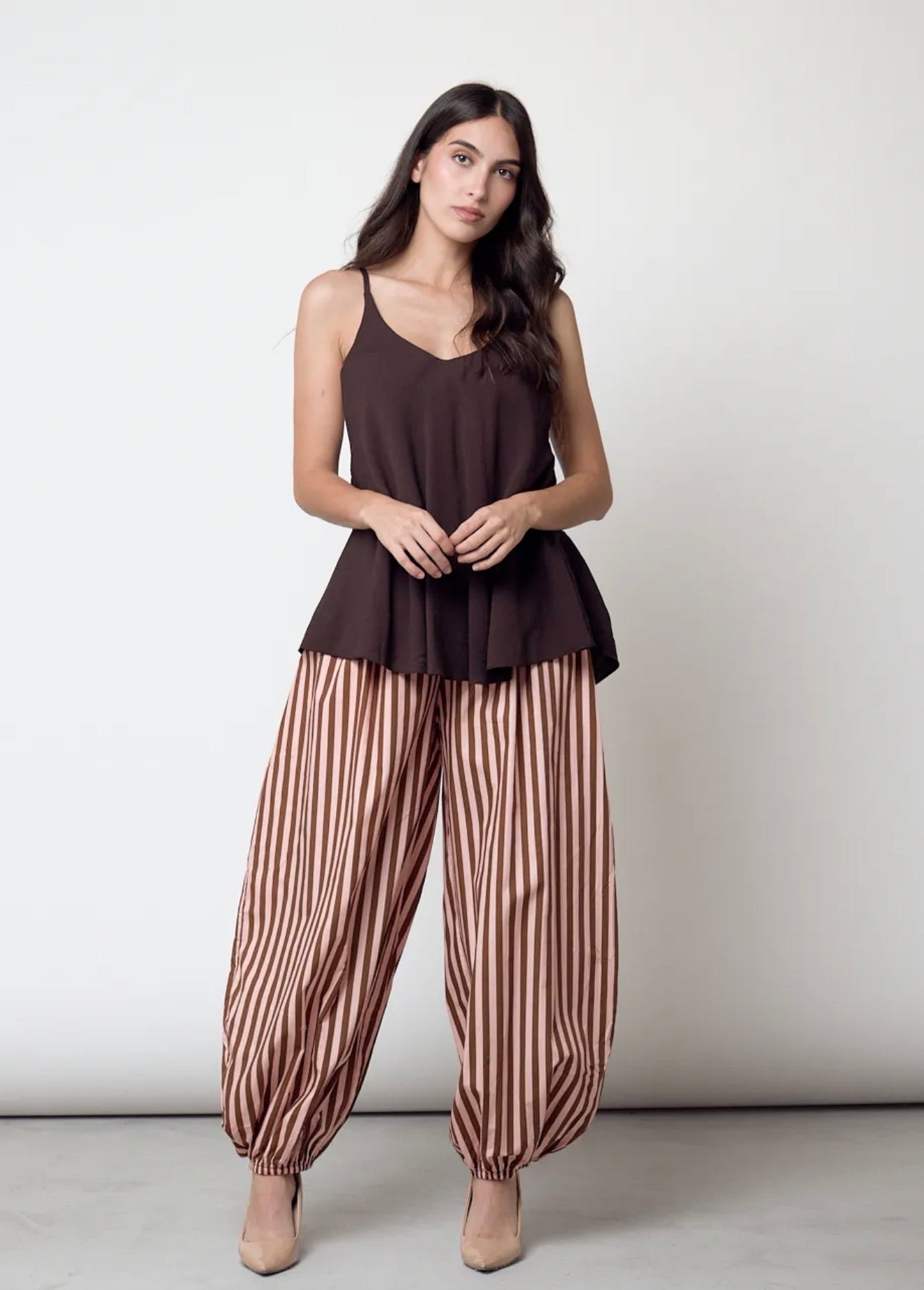 Pantalón Globo Rayas
