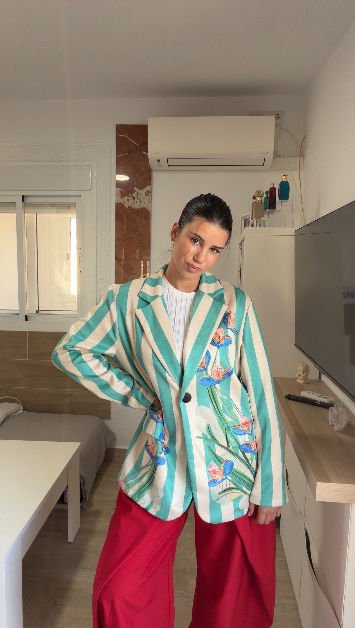 Blazer Antelina Rayas