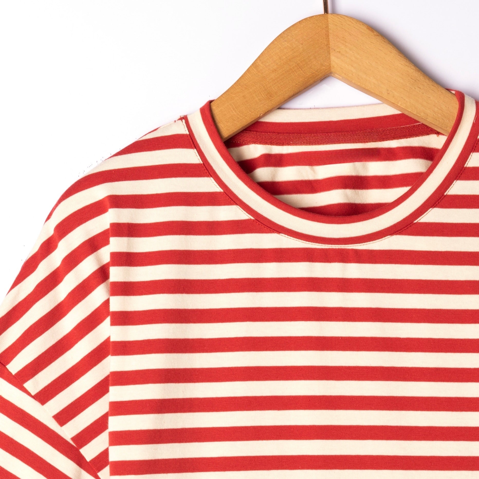 Camiseta Corazón Rayas