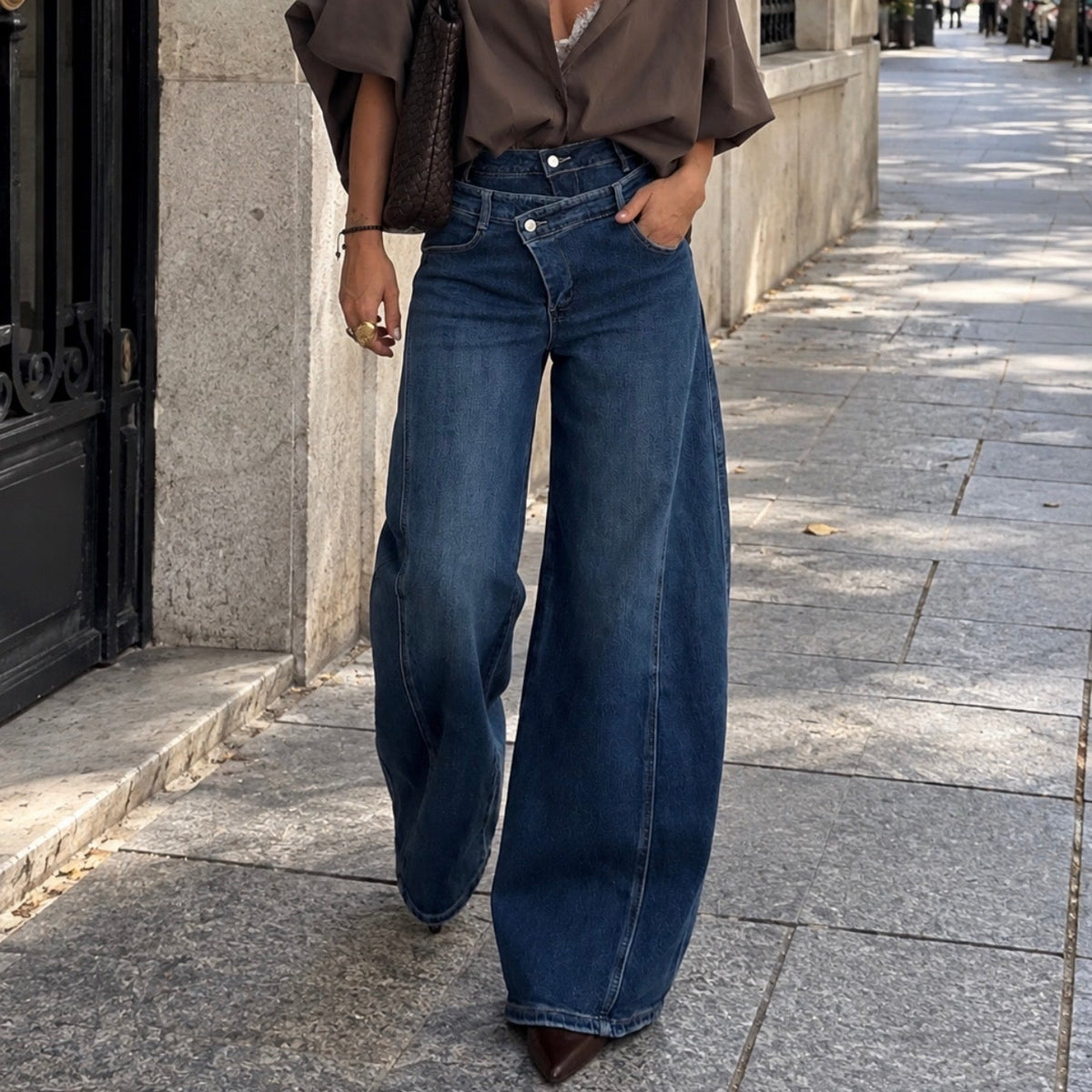 Jeans Balloon Doble Cierre