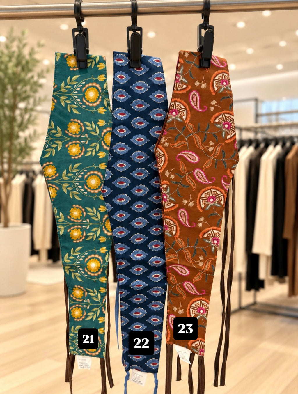 Fajines estampados