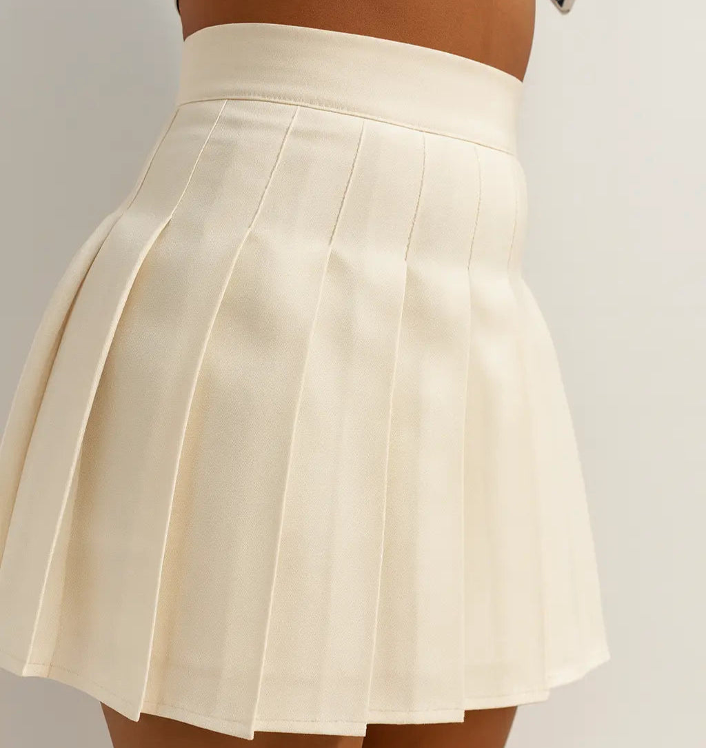 Falda Pantalón Preppy Beige