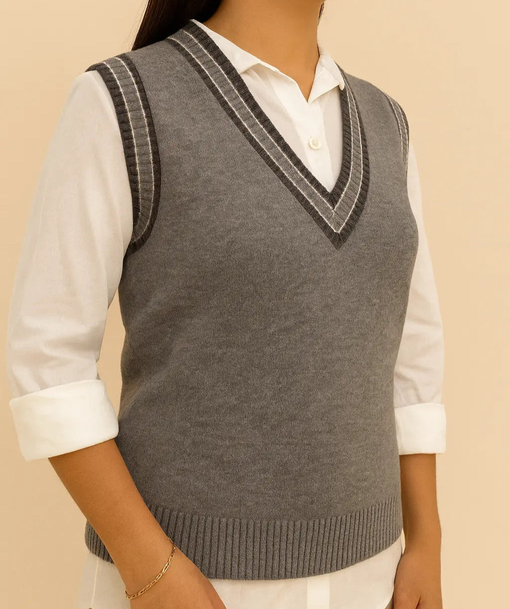 Chaleco Blair gris