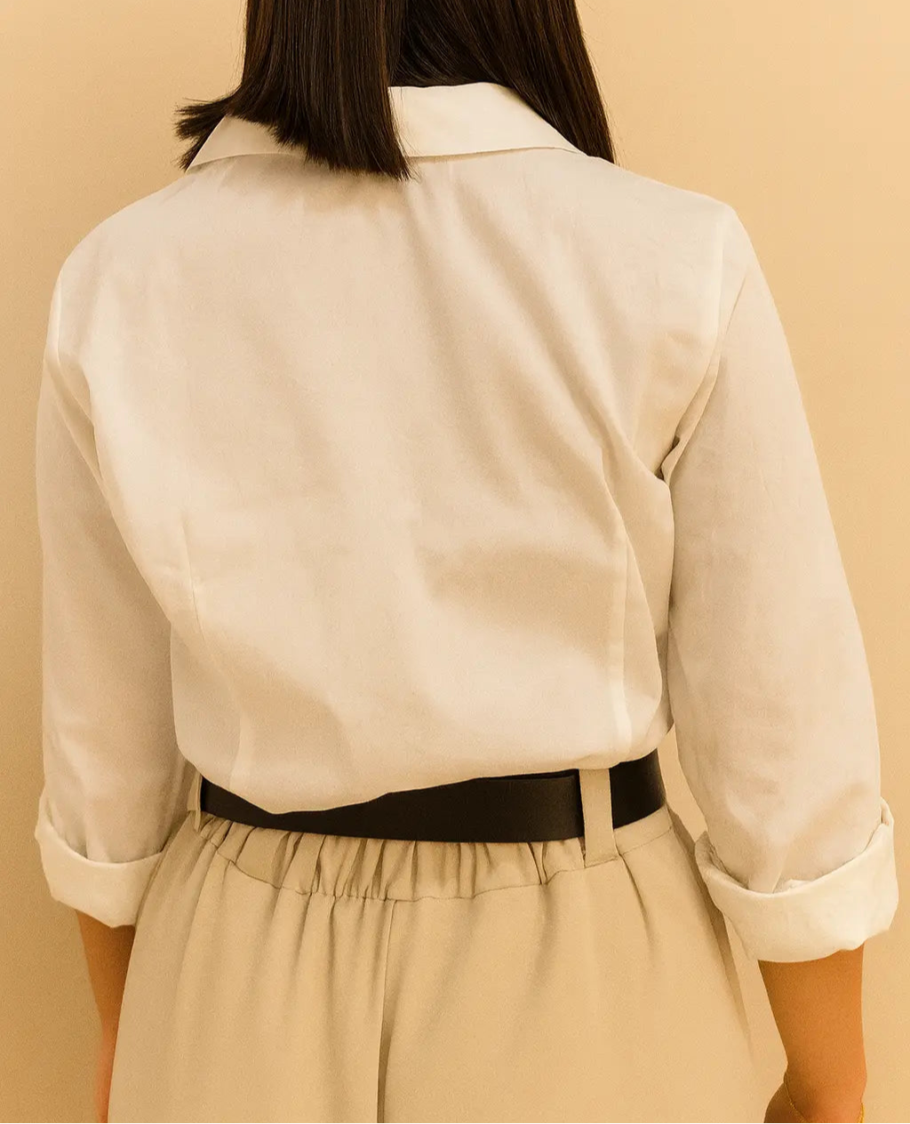 Camisa blanca clásica