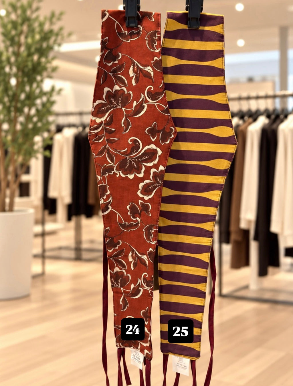 Fajines estampados