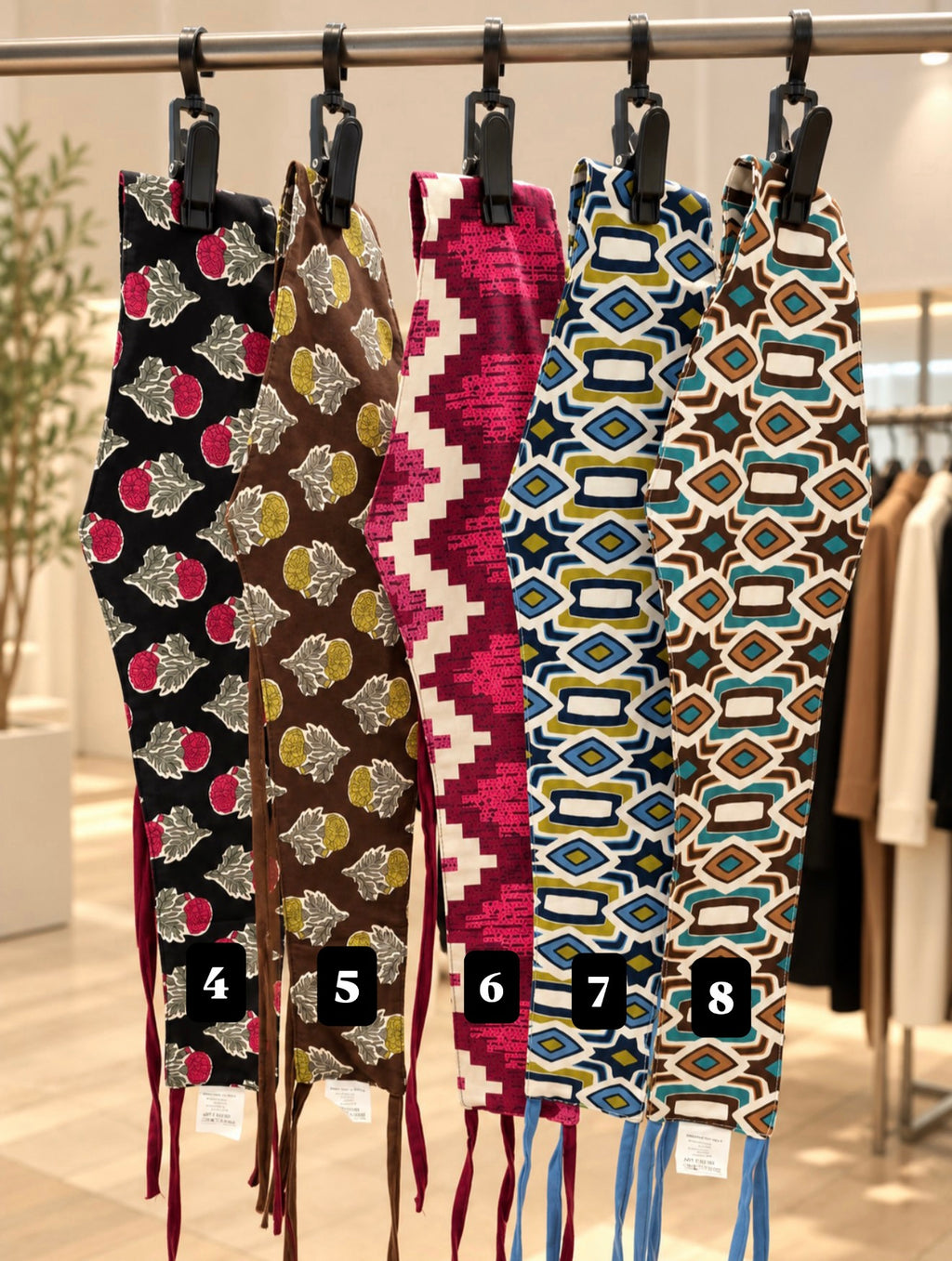 Fajines estampados