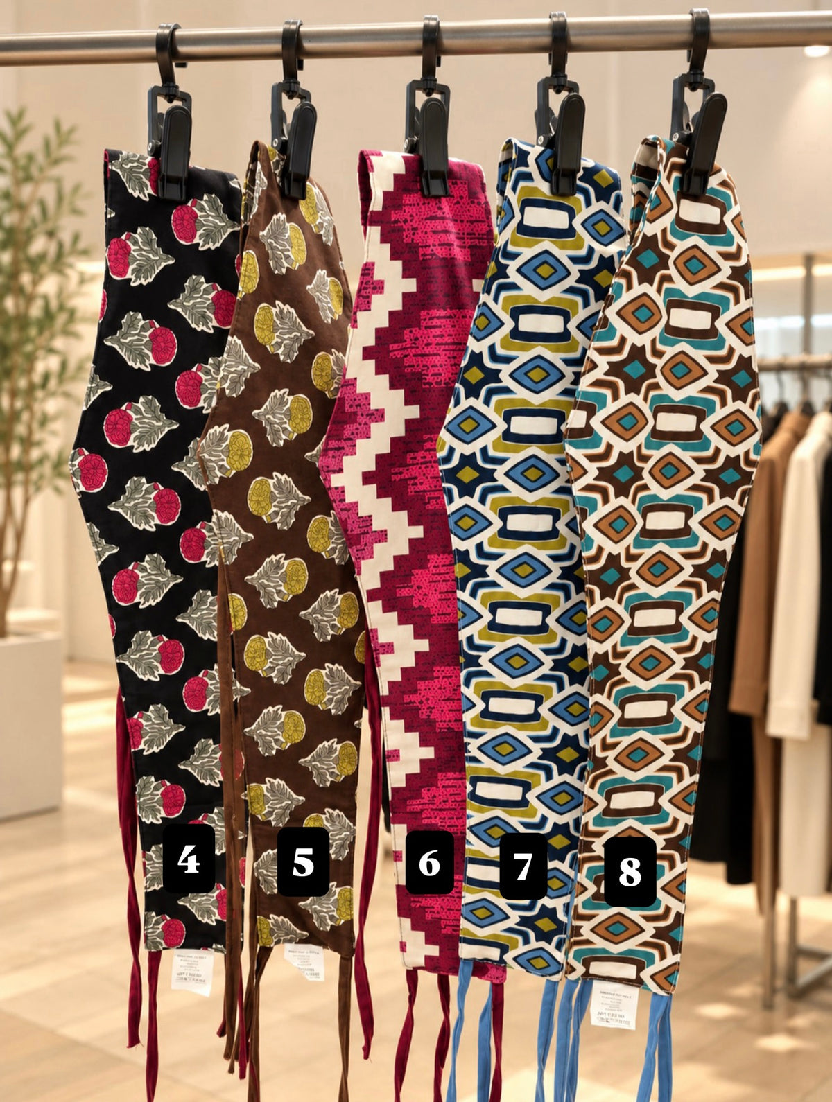 Fajines estampados