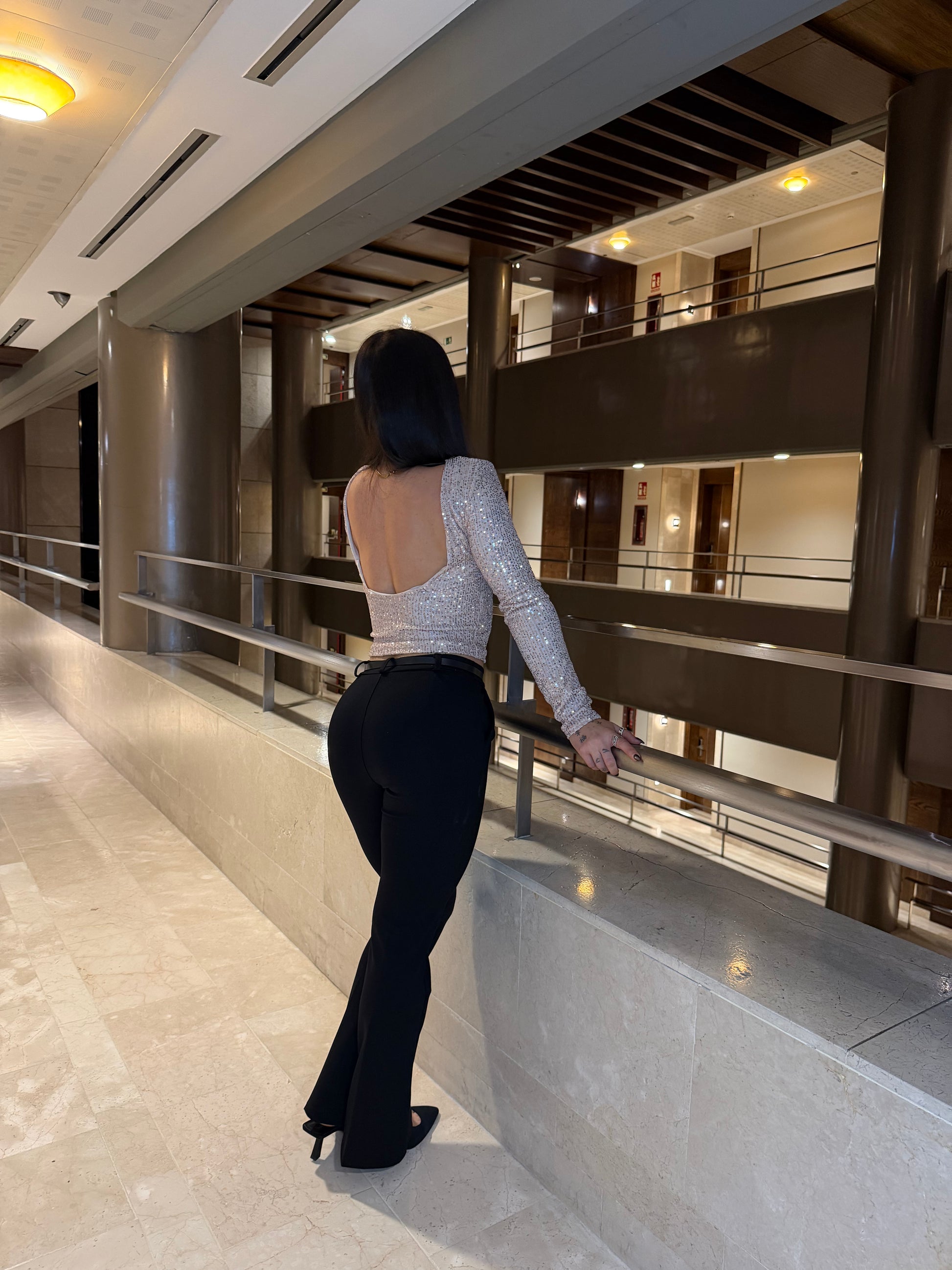 Pantalón milano negro