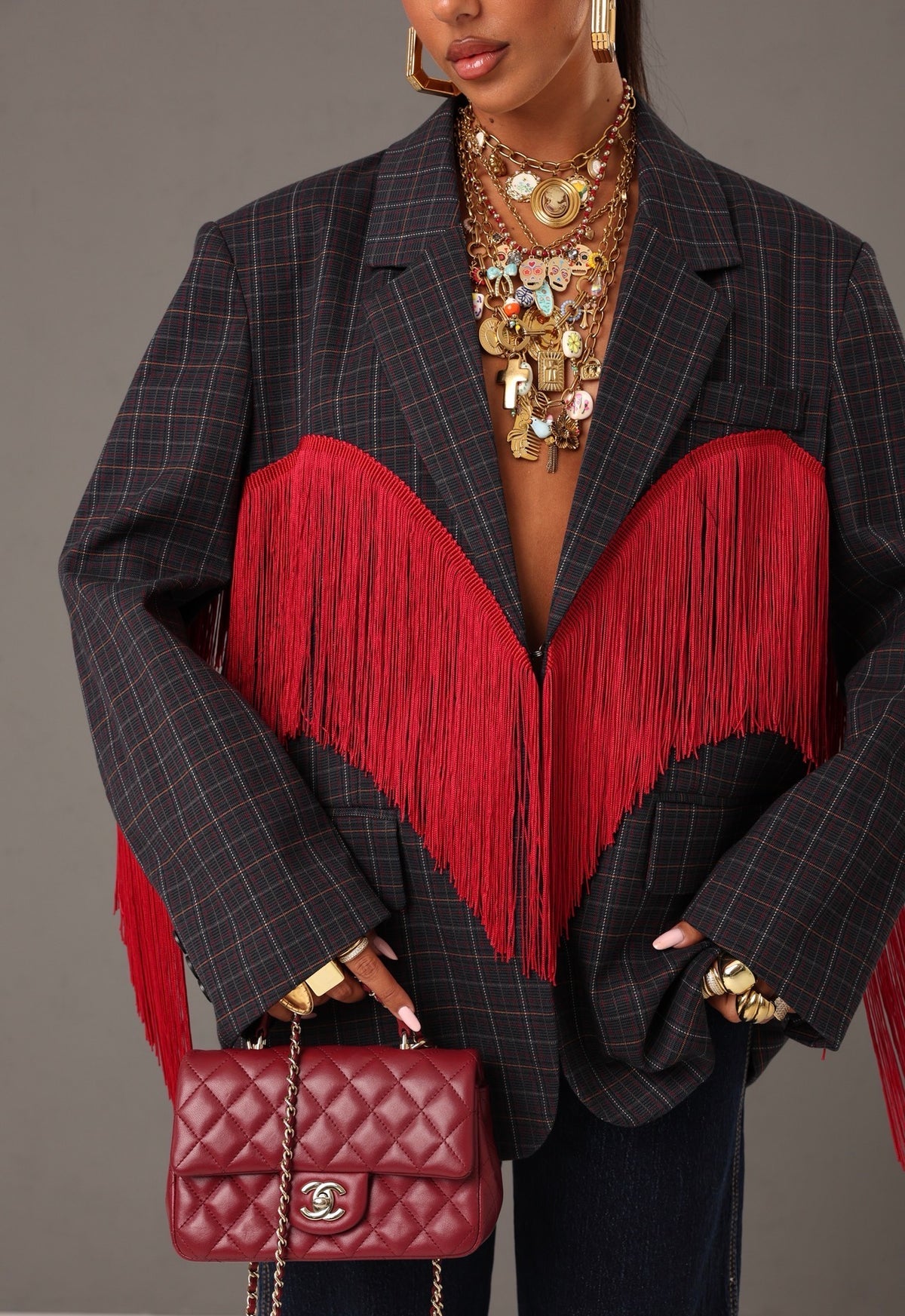 Blazer Amore flecos