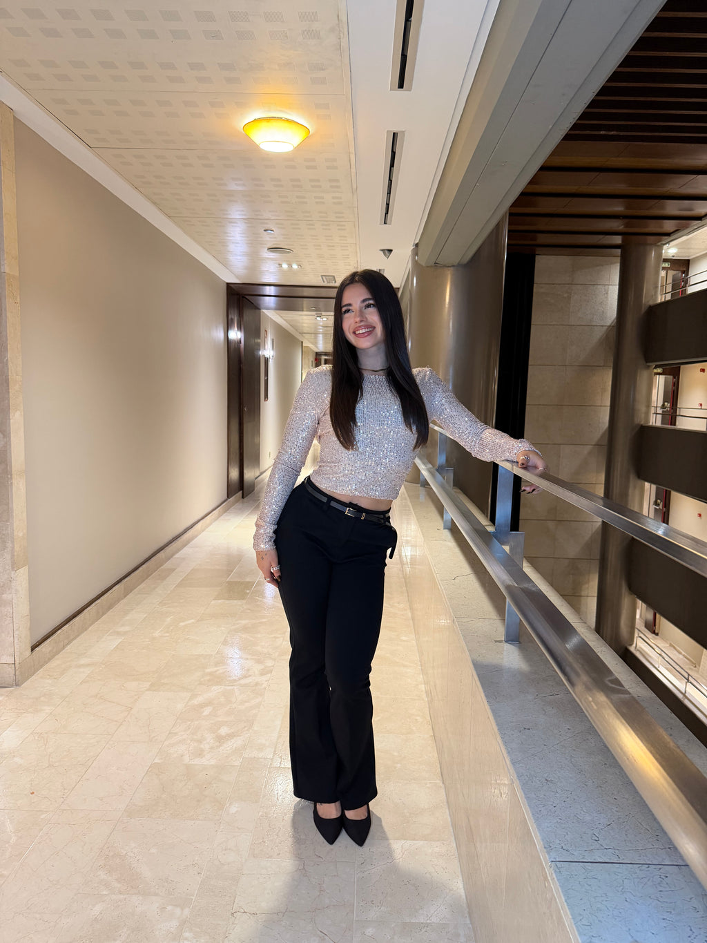 Pantalón milano negro