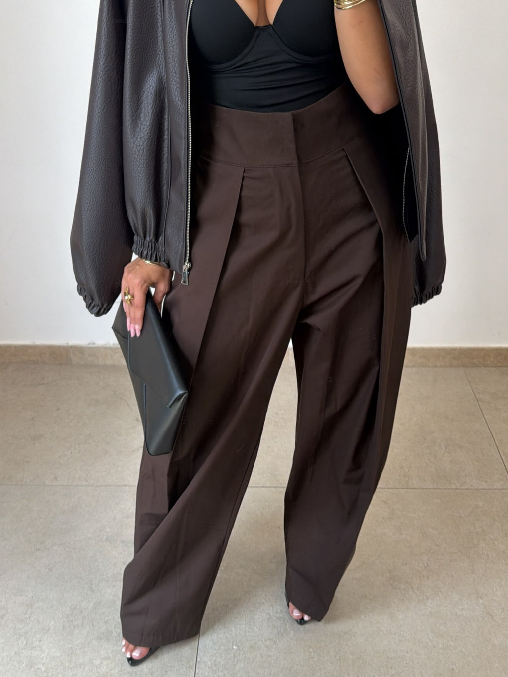 Pantalón Noemí Marrón
