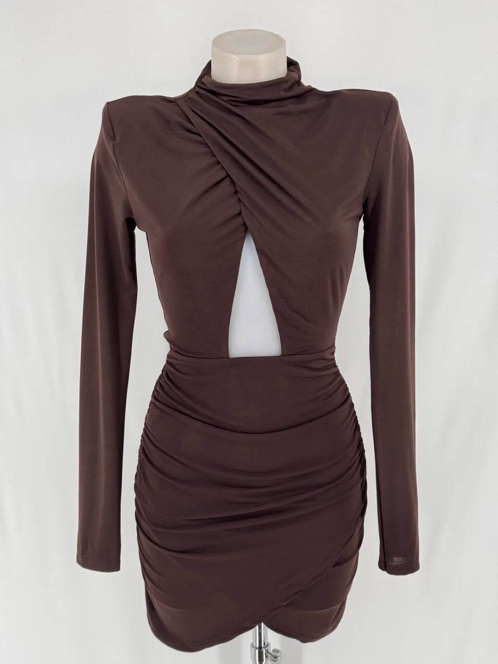 Vestido Maria Marrón