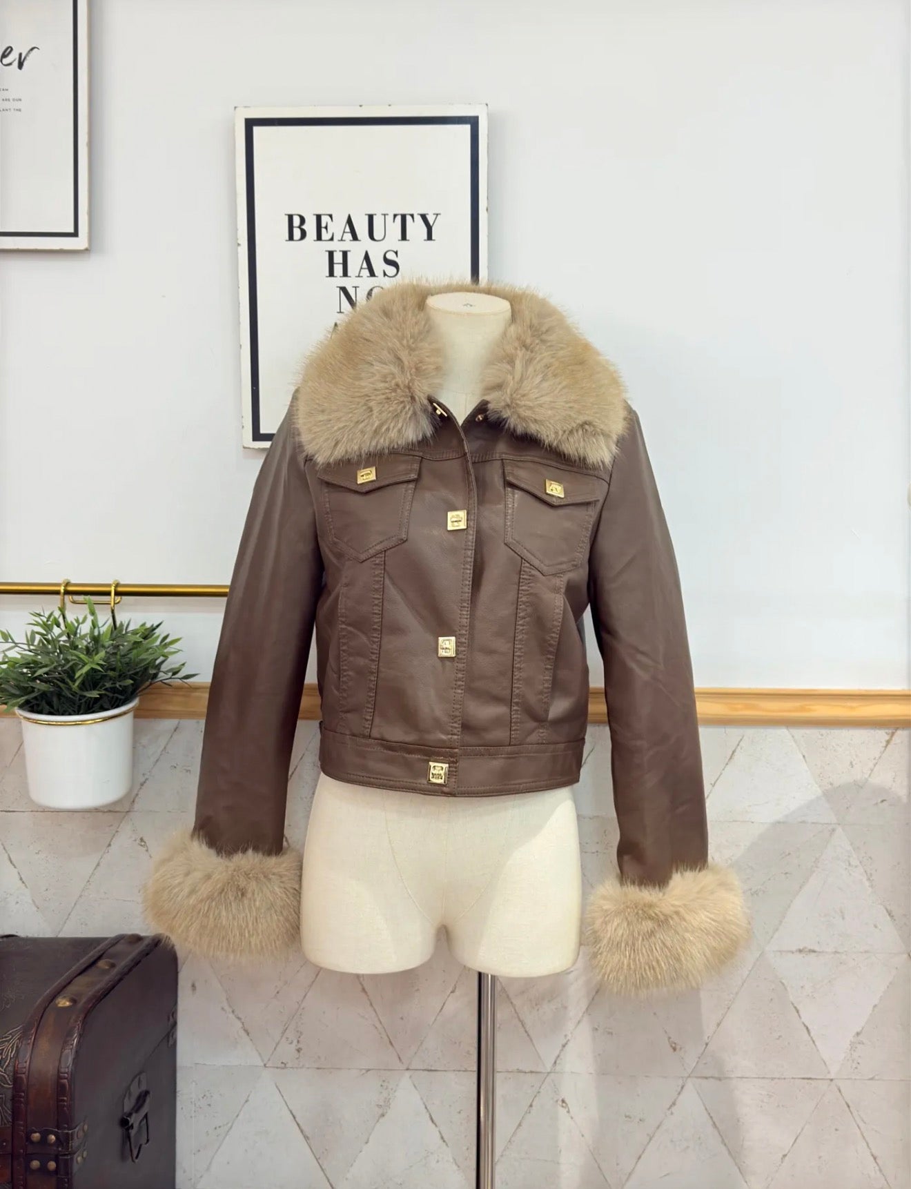 Chaqueta Piel - Preventa