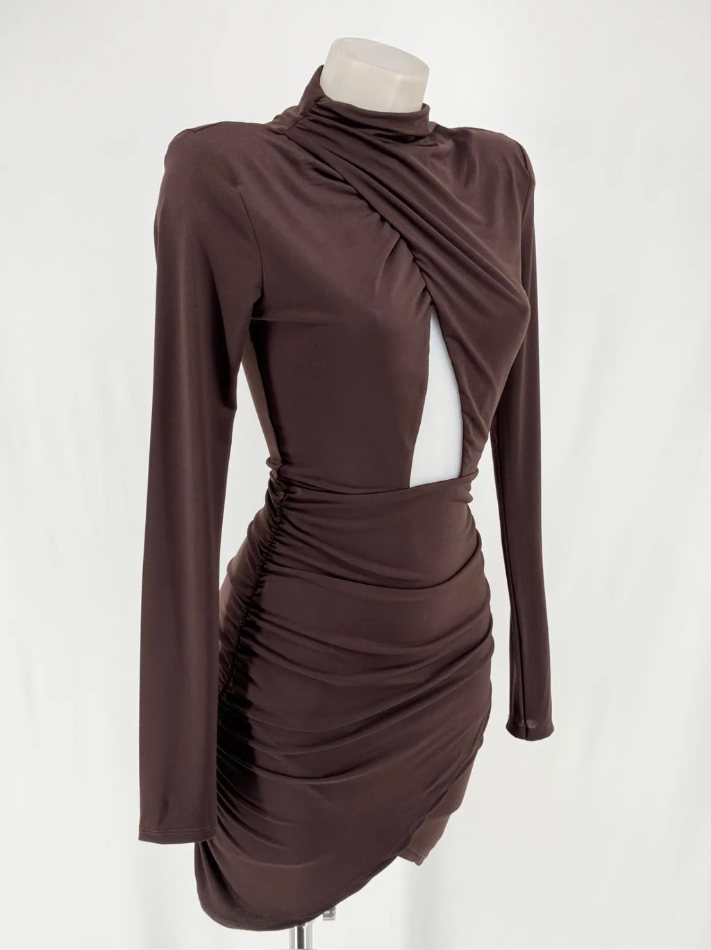 Vestido Maria Marrón