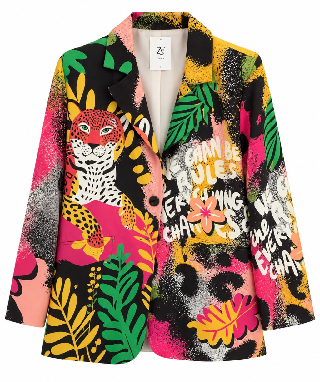 Blazer Oversize Colorida